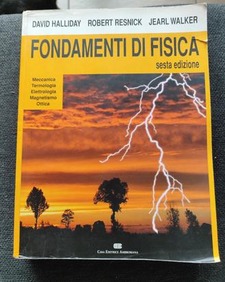 fondamenti di fisica sesta edizione