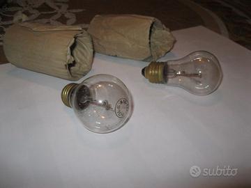 Lampadine d'epoca 130V