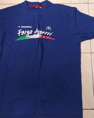 Maglia Uomo Diadora Forza Azzurri. Vintage.