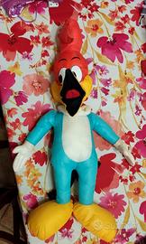 PICCHIARELLO Pupazzo Peluche Vintage Gioco PICCHIO