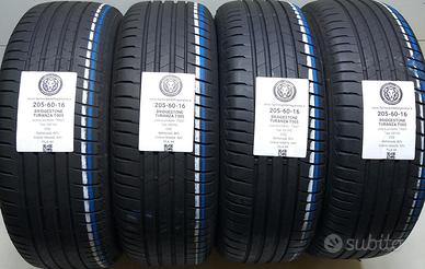 4 GOMME 205 60 16 BRIDGESTONE A75967