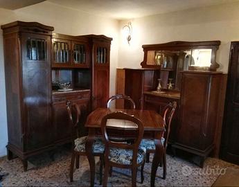 Sala da pranzo Liberty.