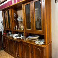 Mobile soggiorno in noce