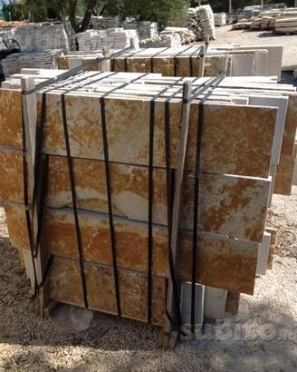 Bancali di scorza rifilata