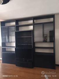 Libreria con vetrine e Porta TV