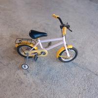 bici bimba con ruotine