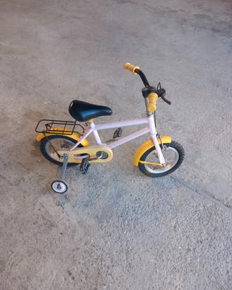 bici bimba con ruotine