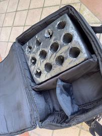 Borsa a tracolla per microfoni