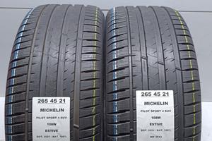 2 GOMME 265 45 21 MICHELIN NUOVE RIF3513