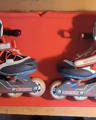  Pattini in linea Decathlon taglia 35-38