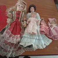 bambole porcellana  e a.d.g