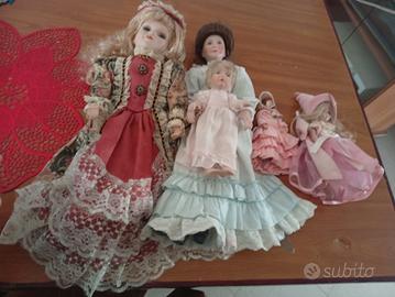 bambole porcellana  e a.d.g