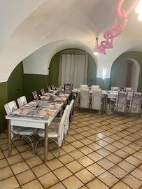 7 Set tavolo +sedie ristorante