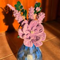 Bouquet di Fiori in Ciniglia Artigianale💐