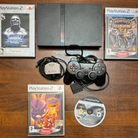 Playstation 2 Slim Completa con 4 Giochi
