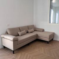 Divano angolare con chaise longue