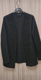 CARDIGAN NERO BRILLANTE 