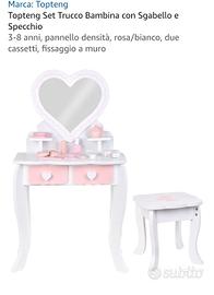 Postazione trucco bimba
