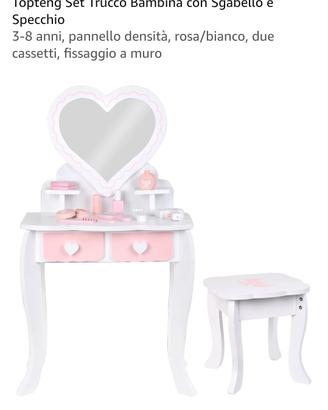 Postazione trucco bimba