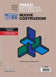 Prezzario DEI 2024 - Nuove Costruzioni  2 sem 2024