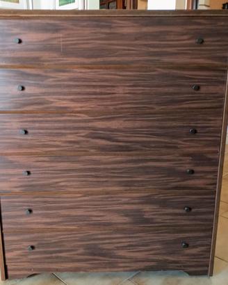 Mobile letto singolo a scomparsa