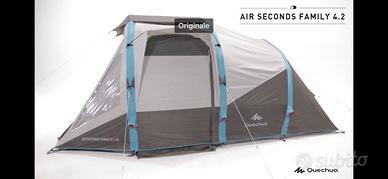 Tenda Familiare Autogonfiabile 4 Posti- 2 Camere