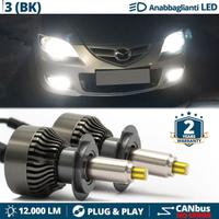 Lampade LED H7 per Mazda 3 BK FARI LENTICOLARI 90W