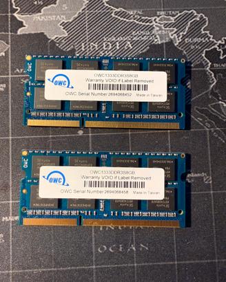 RAM OWC 16 gb (2x8 gb)