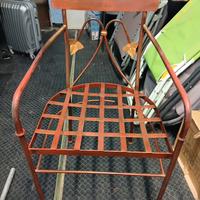 Sedie in ferro battutto