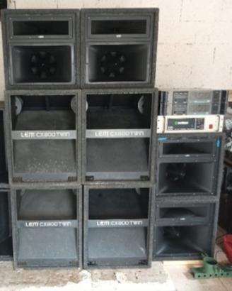impianto completo Lem CX 800 twin