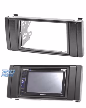 CORNICE NERA PER AUTORADIO 2-DIN BMW SERIE 5 E39 E