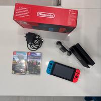 NINTENDO SWITCH + Minecraft + Farming Simulator