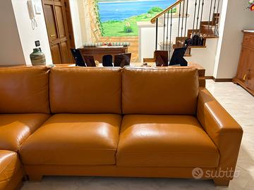 Divano in pelle