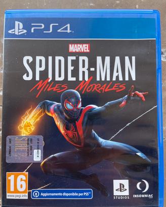 gioco Spider-Man Miles Morales PS4