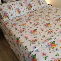 Lenzuolo matrimoniale in 4 pezzi hand made 