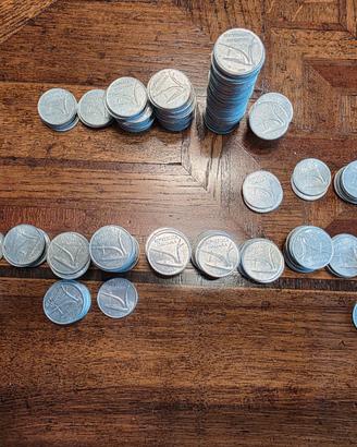 Set da 236 monete da 10 Lire italiane "Spighe"