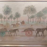 Luigi de Angelis Ischia olio su tela