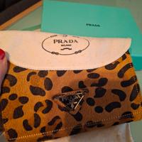 portafoglio donna prada
