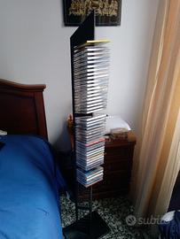 Torre porta CD/DVD e videocassette