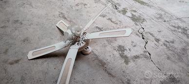 ventilatore da soffitto con attacchi luce