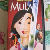 Mulan Disney Videocassetta VHS 