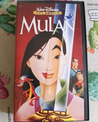 Mulan Disney Videocassetta VHS 