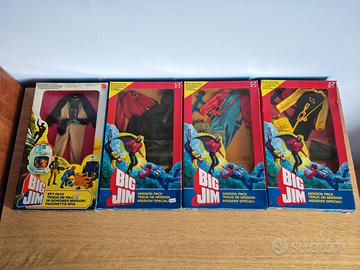 SPY PACK E MISSION PACK BIG JIM