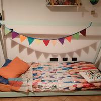 ML-Design Letto Montessori per Bambini 90 x 200