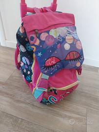 Zaino scuola della SJ bambina colore fucsia