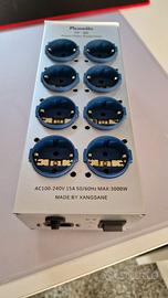 Ciabatta HIFI 8 prese, filtro di alimentazione