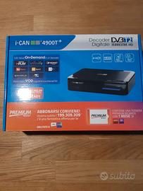 Decoder digitale terrestre i-CAN 4900T+