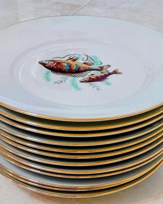 Servizio piatti in porcellana Richard Ginori.