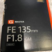 Sony 135 mm 1.8 g master