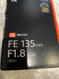 Sony 135 mm 1.8 g master